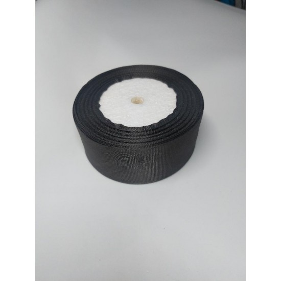 ОПТ Лента репсовая 4 см*20ярдов, цв. темно-серый